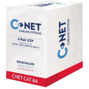 CNET CAT6A U/UTP Internal Cable 305m - Purple Jacket