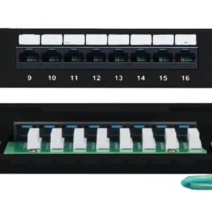 CNET CAT5e UTP PCB Right-Angled 24 Port Patch Panel